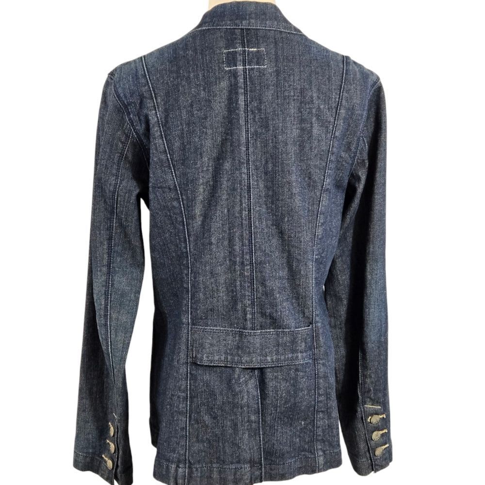 Levi's Dark Denim Blazer Jacket - Picture 4 of 7